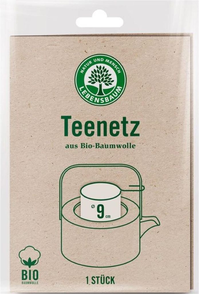 Lebensbaum Teenetz aus Baumwolle, 9 cm Durchmesser, Größe 2, 6er Pack, wiederverwendbar
