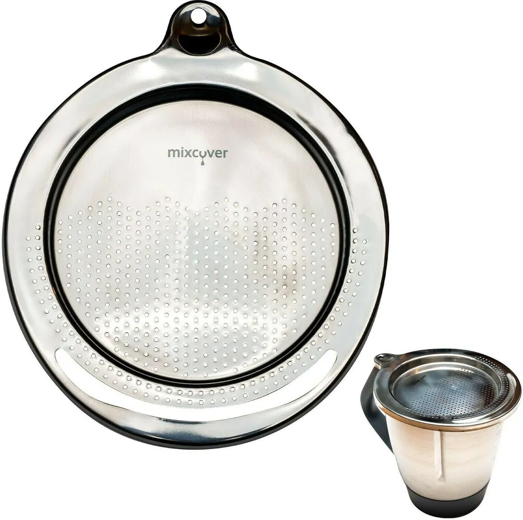 Bimby TM6 TM5: Scola e Pesa con il Setaccio Inox mixcover
