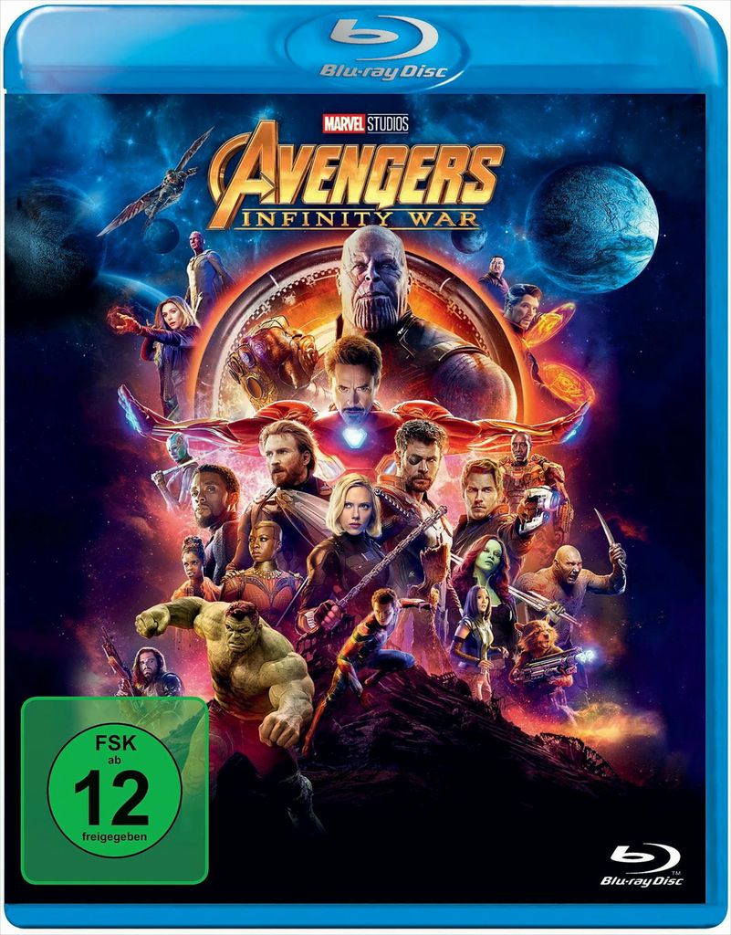 Avengers: Infinity War [Blu-Ray] Produktbild 