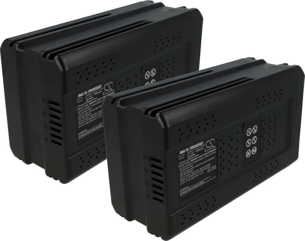 vhbw 2x Akku kompatibel mit Greenworks 82T16, GC82PS, 82V Produktbild 