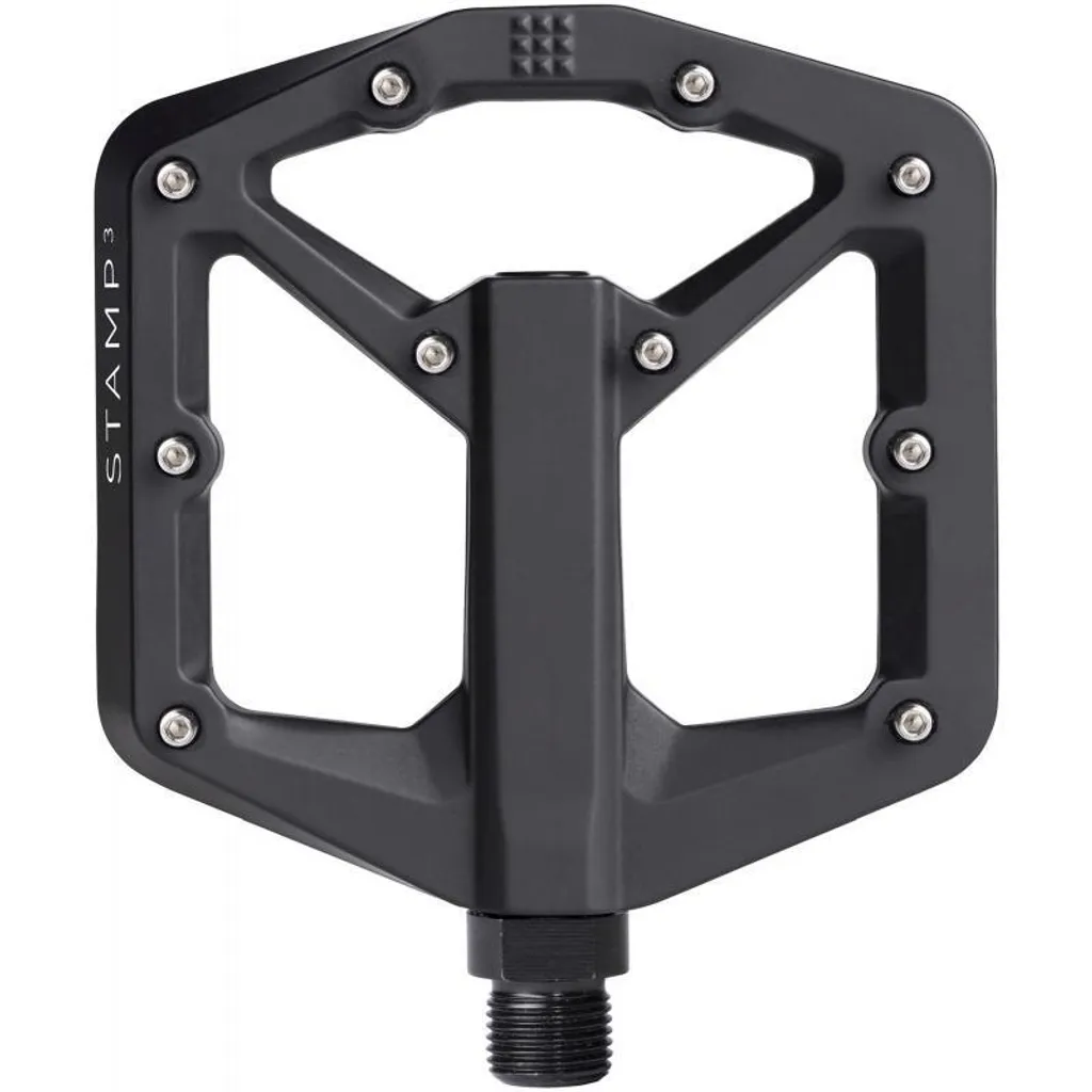 Crankbrothers Stamp 3 Small Pédale VTT Enduro Magnésium Noire Grip