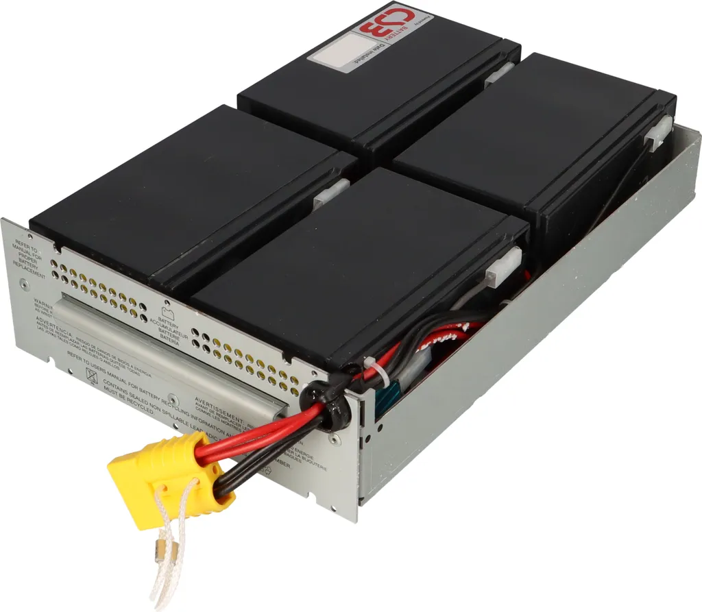 Batterie SCD24C compatible RBC24 installation Plug & Play sans outils - 6