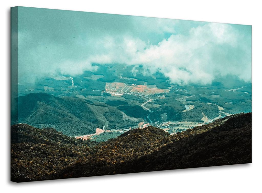 Leinwanddruck Naturlandschaft Hochland 100x60 cm