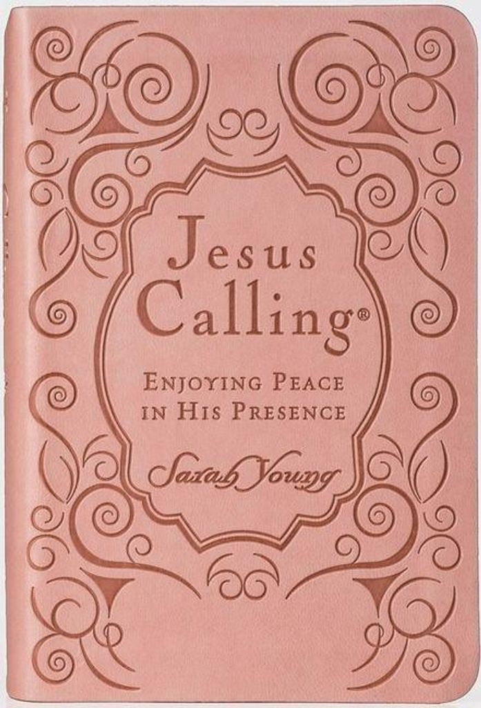 Jesus Calling, Pink Leathersoft, with Scripture References Produktbild 