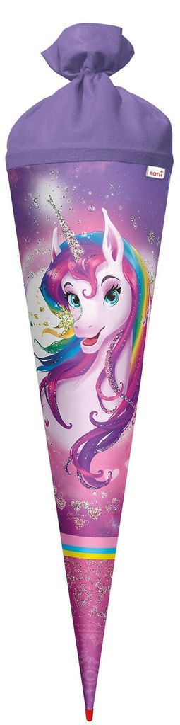 ROTH Sac d'école grand portrait de licorne 70 cm avec effet Image du produit 