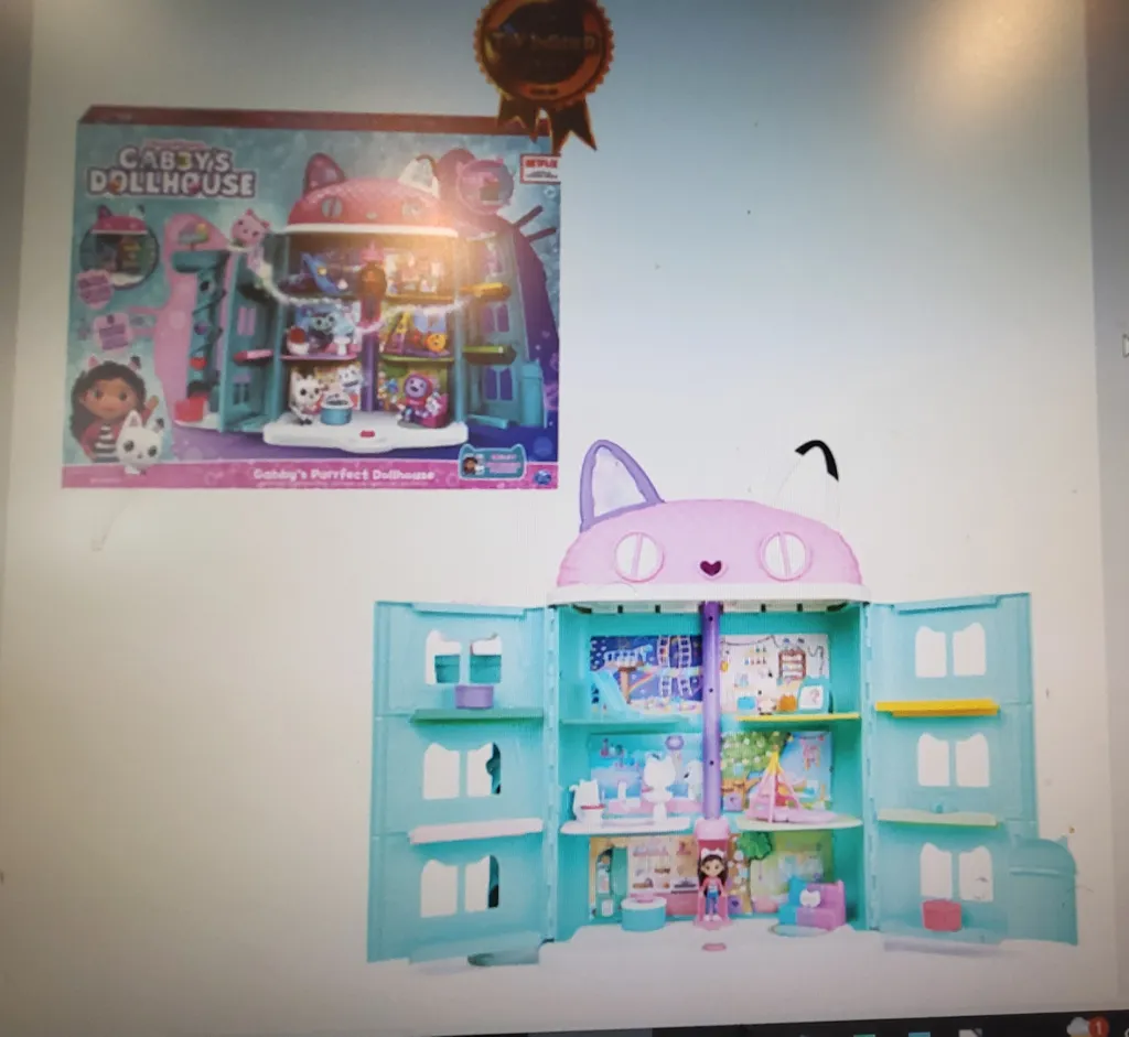 Maison de poupées Gabbys Purrfect interactive avec sons et sons