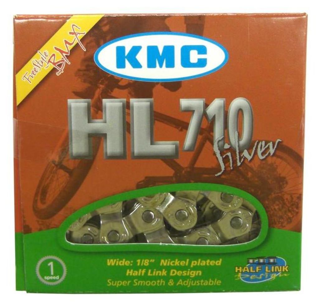 KMC Chaîne HL1 Wide 1/2 x 1/8, 100 maillons Image du produit 