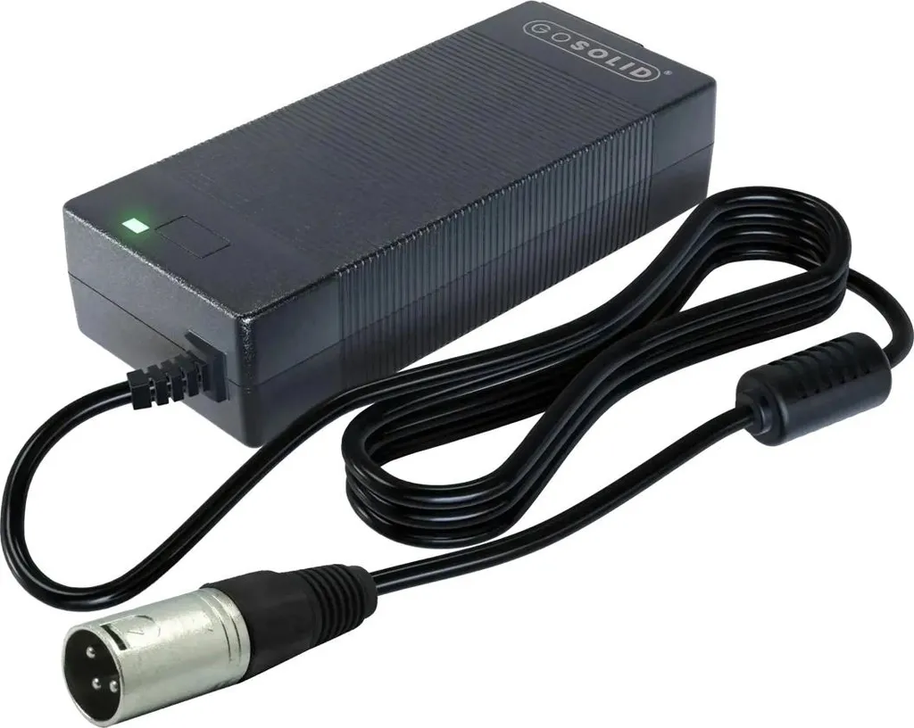 Chargeur batterie vélo électrique 36V sortie 42V 3A connecteur XLR 3P