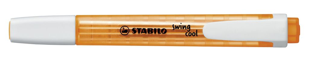 Zvýrazňovač - STABILO swing cool - jedno pero - oranžová Obrázok produktu 