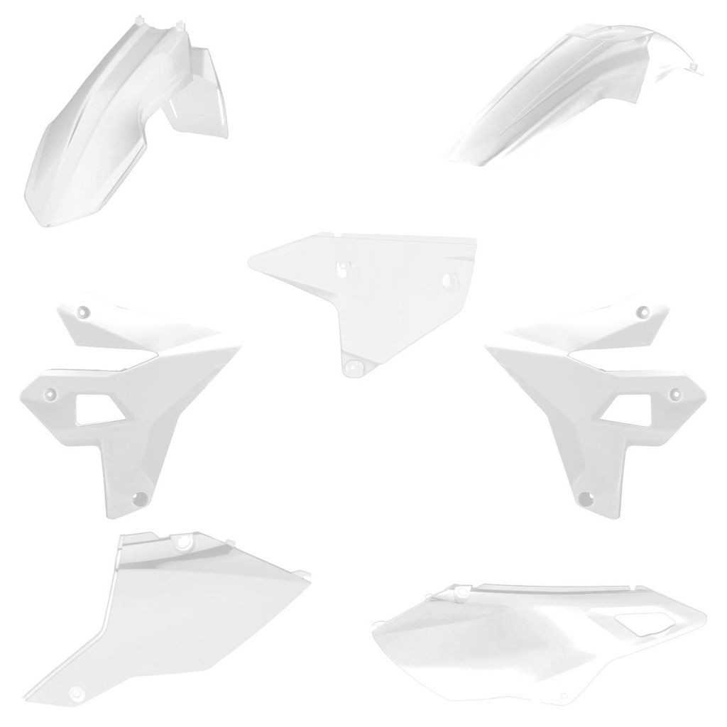 Plastików Dr Polisport 400 Drz400 00 24 Biały Wytrzymałe Immagine del prodotto 