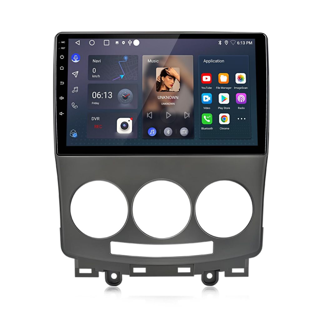 Autoradio Android 15 9 pouces avec CarPlay pour Mazda 5 Image du produit 