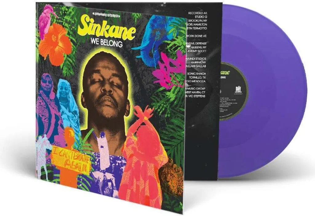 Disque Vinyle Sinkane We Belong Album LP Couleur Violette Collector