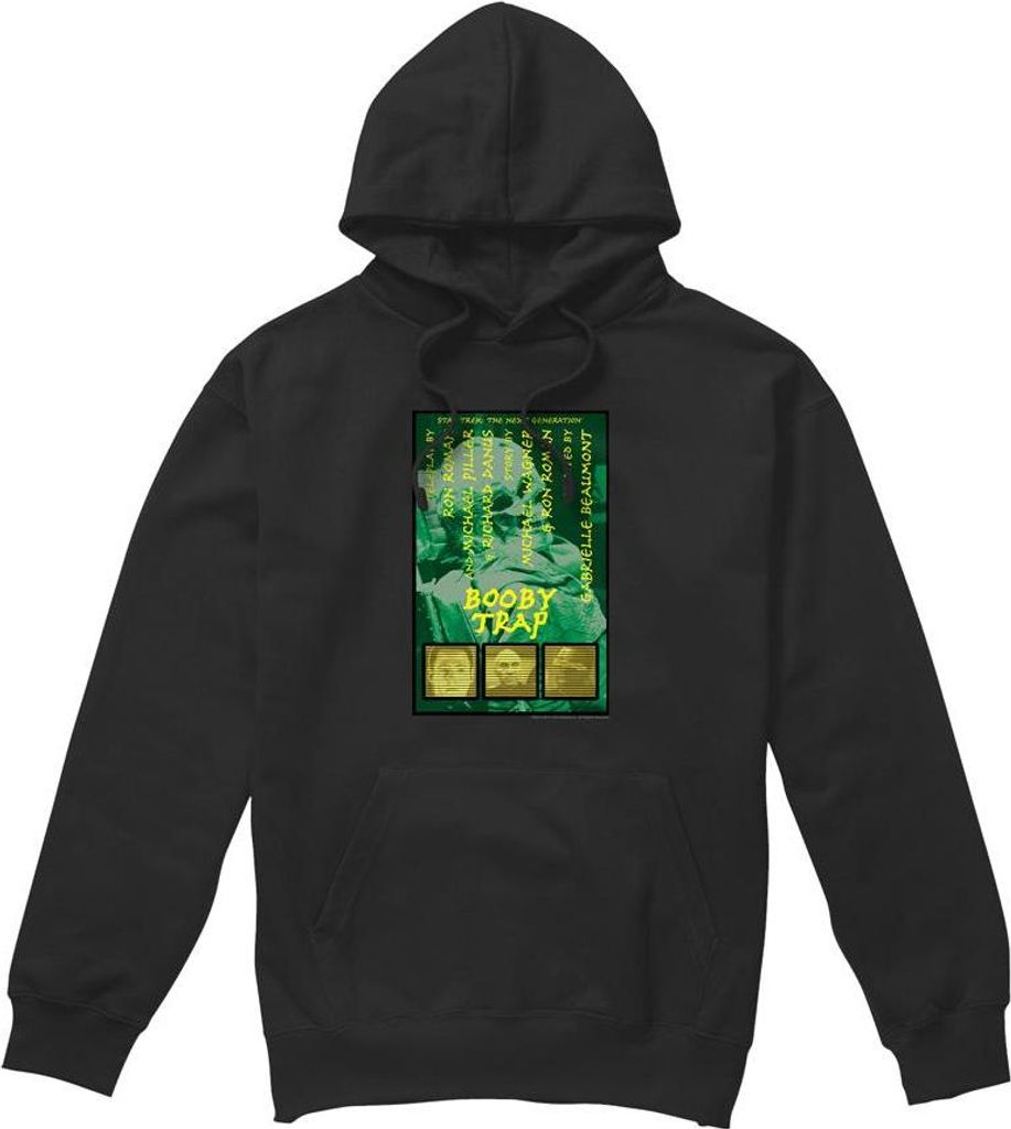 Star Trek - "The Next Generation Season 3 Episode 6" Kapuzenpullover für Herren TV7877 (L) (Schwarz)