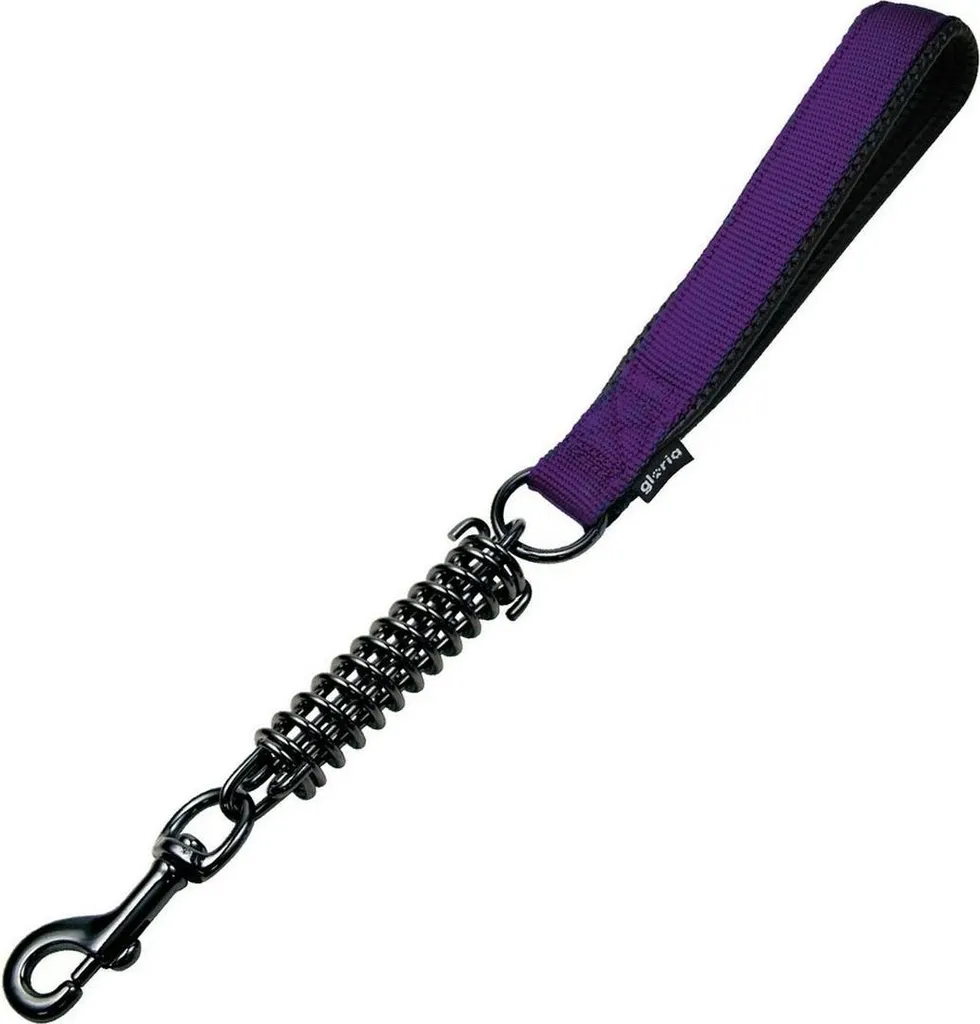 Guinzaglio Gloria 41 cm Viola: Controllo Totale in Nylon e Neoprene
