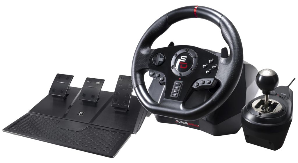 Subsonic GS850-X, Lenkrad + Pedale, PlayStation 4, Xbox Produktbild 