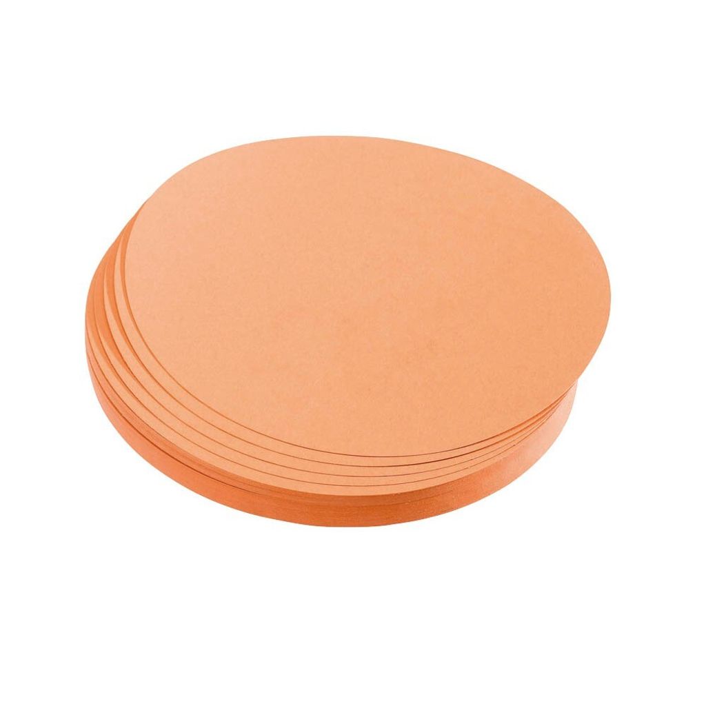 FRANKEN Moderationskarten orange Ø 14,0 cm