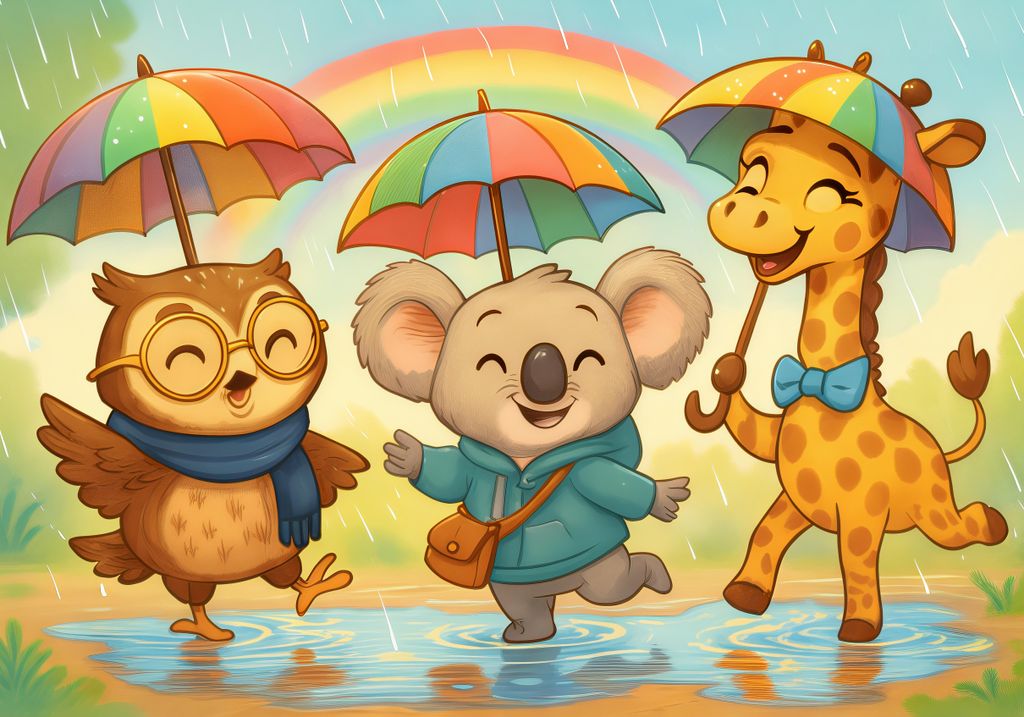 hansepuzzle 110959 - Ollie, Kiki und Nala Puzzle, 260 Teile, Kinder, 41,0 x 28,0cm mit hochwertiger Aufbewahrung, Kartonbox & Beutel