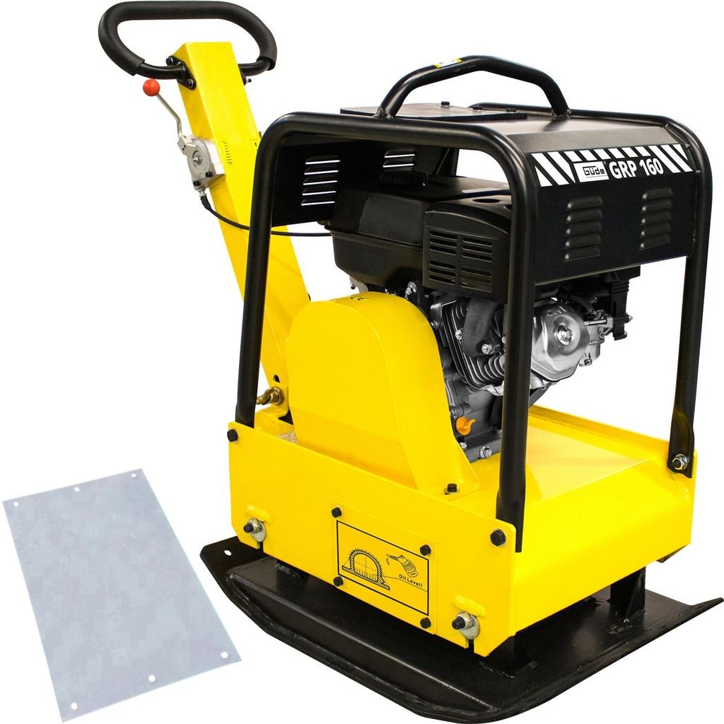 GÜDE GRP 160 Rüttelplatte Verdichter Rüttler Fahrwerk Produktbild 