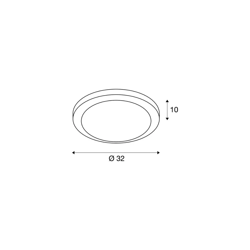 Plafonnier MELAN SLV 155236 Chrome Solution Éclairage Petit Espace - 10