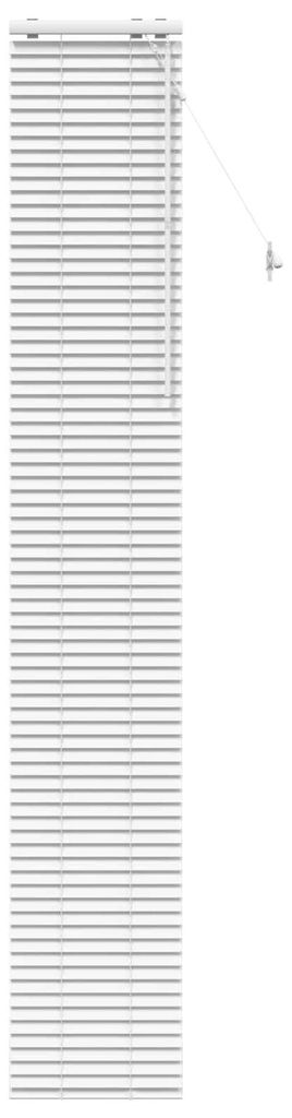 vidaXL, persiana veneciana blanca, 40 x 250 cm, 35 mm Imagen del producto 