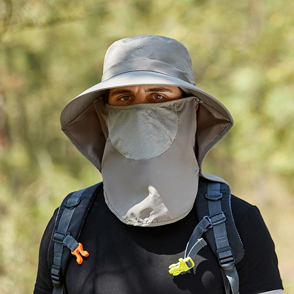 Outdoor Sonnenhut UV-Schutz mit Nackenschutz für Damen und Produktbild 3