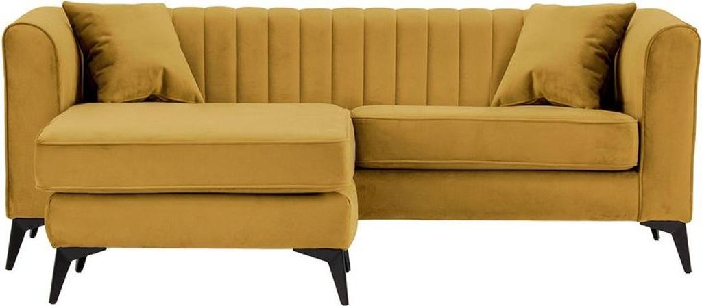 Universelle Ecksofa Mary-Velluto 8-matte black