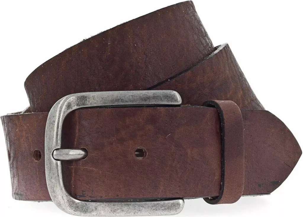 Cintura Robusta TOM TAILOR Pelle 4.0 W80 - Marrone Baileys Workwear