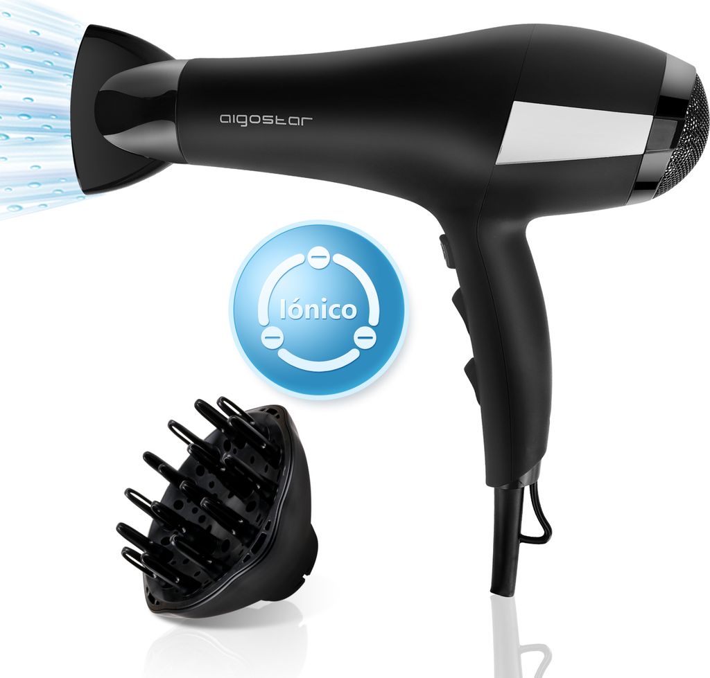 Aigostar - 2400W Haartrockner, Lonen Haarföhn Profi, Fön Produktbild 