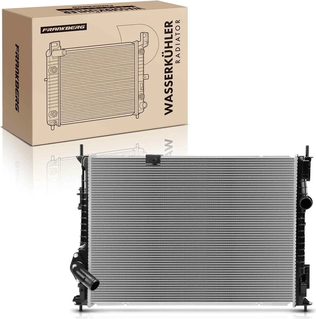 Radiateur de refroidissement d'eau pour Nissan Qashqai I 1.6 dCi