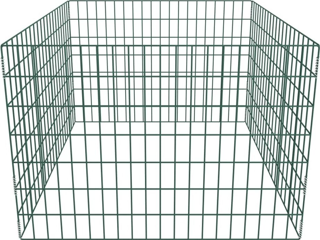 vidaXL Gartenkomposter Quadratmaschen 100 x 100 x 70 cm Produktbild 