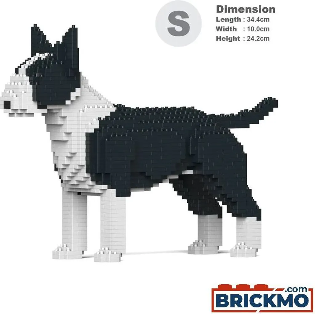 Maquette Bull Terrier Incassable JEKCA 01-M01 : Fini les Puzzles Fragiles