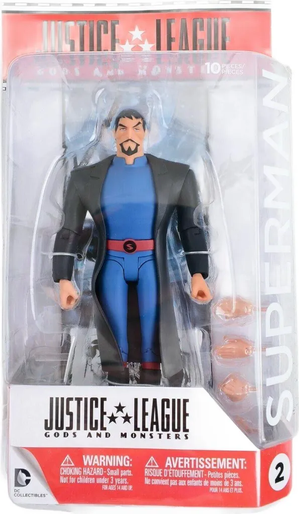 Figurine de Collection Superman Justice League Gods & Monsters DC V2