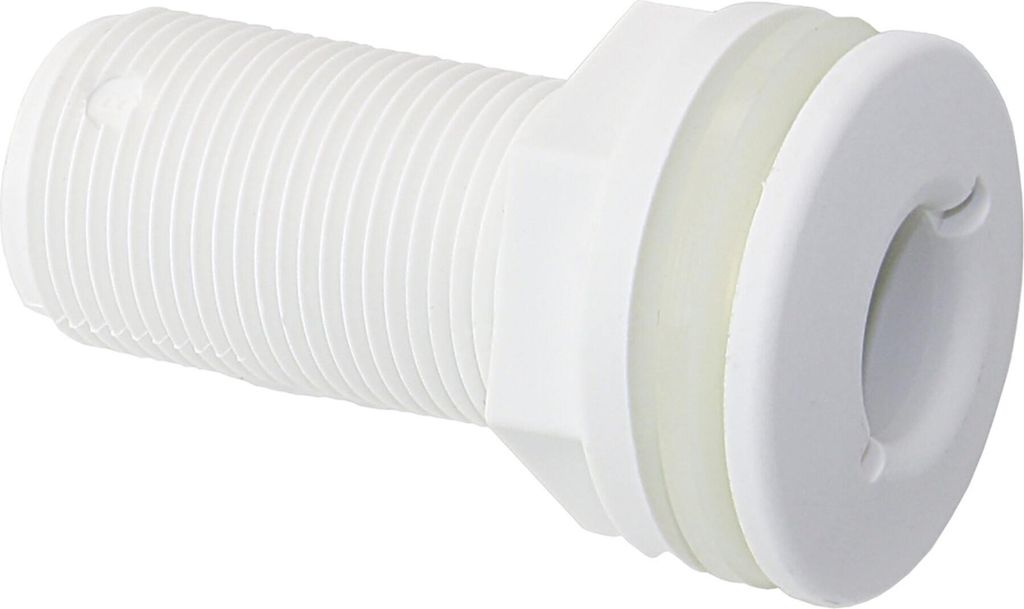 TRUDESIGN Borddurchlass, weiß, Schlauchinnen-Ø:1 1/4'