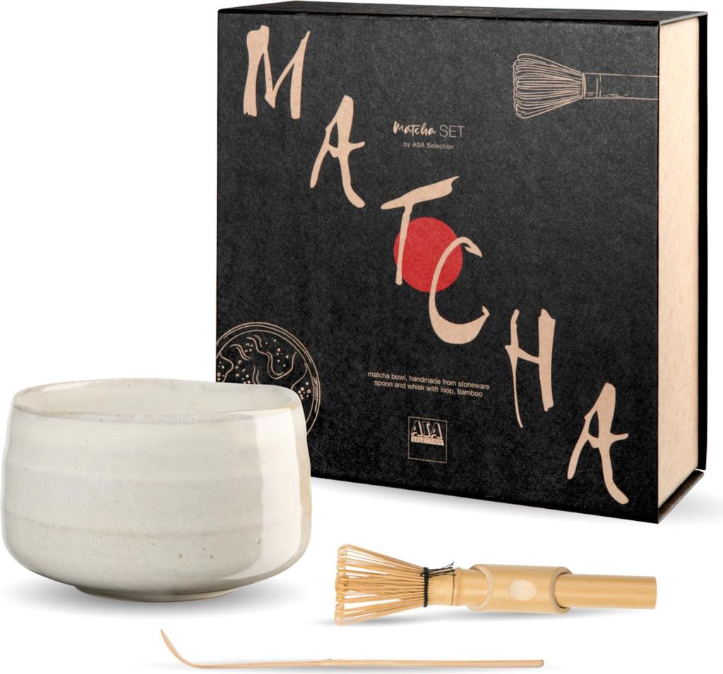 ASA Selection Moribana Matcha Set hasu shiny 3 teilig Packung 1 Stück