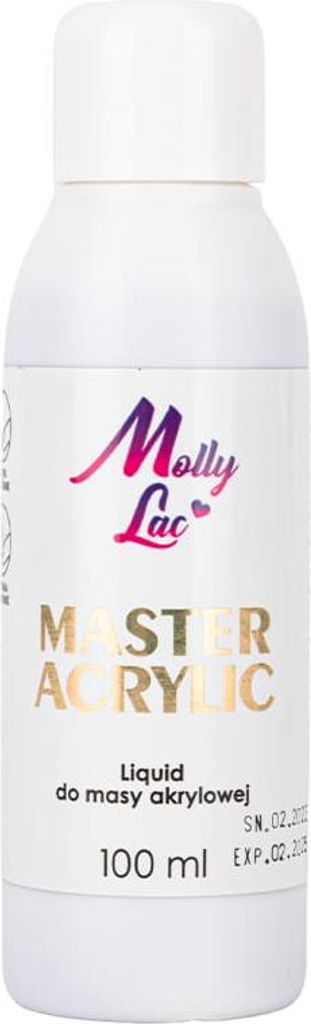 Tekutý akrylový monomér MollyLac Master Acrylic 100ml Obrázok produktu 