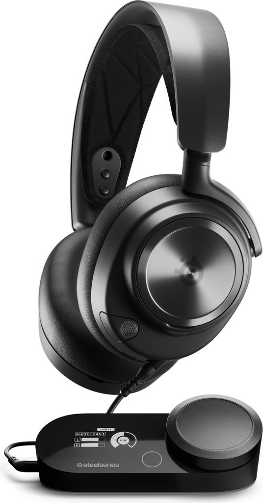 SteelSeries Steelseries Arctis Nova Pro Headset kabelgebundenes Kopfbgel-Gaming Schwarz