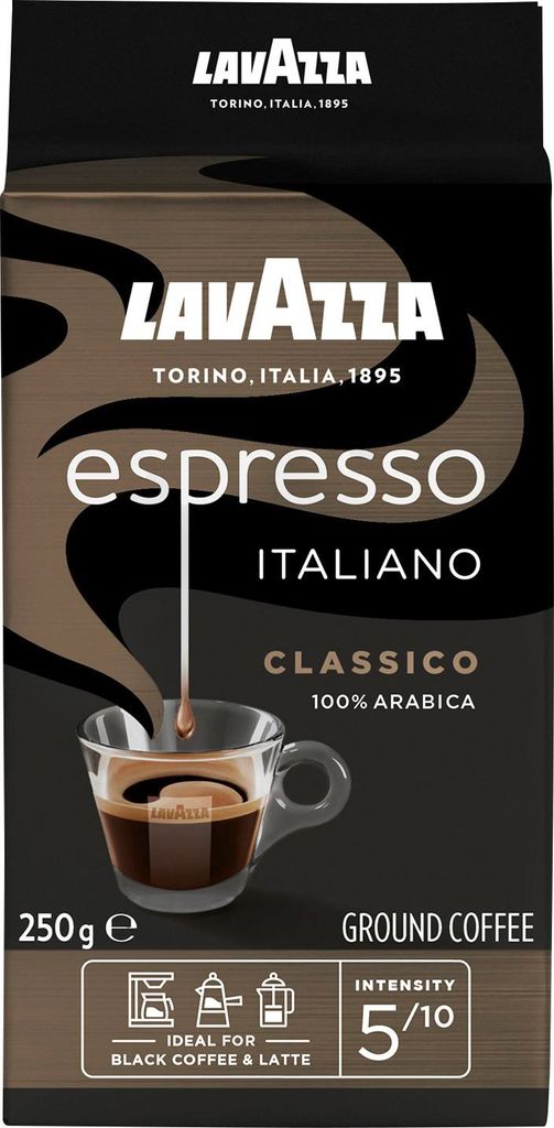 Lavazza Espresso Italiano Classico, 250 g, Lekko palona, Zdjęcie produktu 