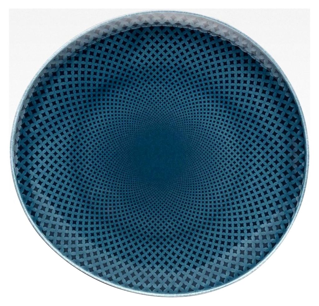 Flacher Teller Junto Ocean Blue 22 cm