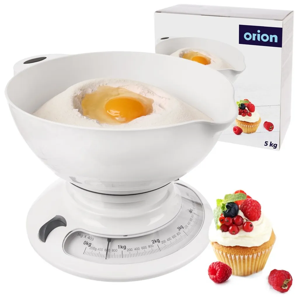 Bilance da cucina Orion bilance meccaniche con ciotola 5 kg - 4
