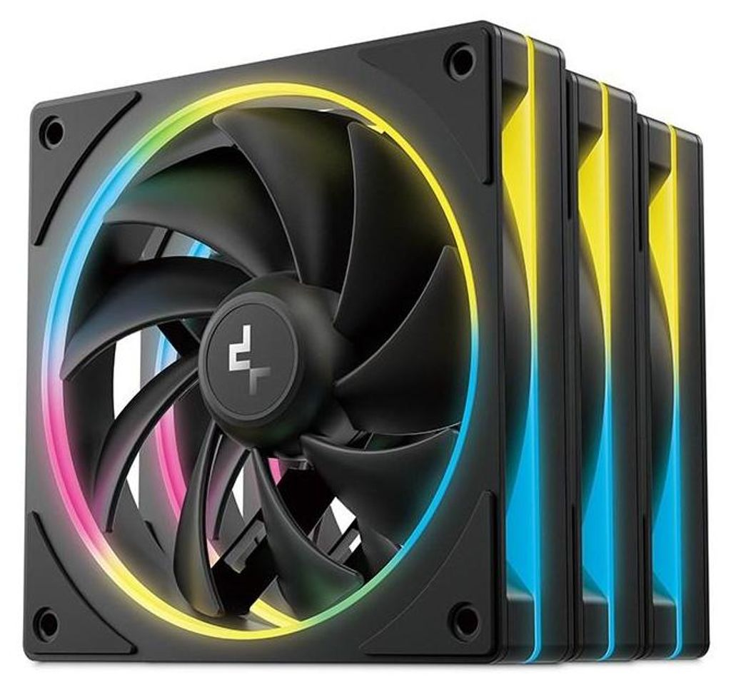 Ventilateur de boîtier PC DeepCool FL12 SE 3 en 1, 12 cm, Image du produit 