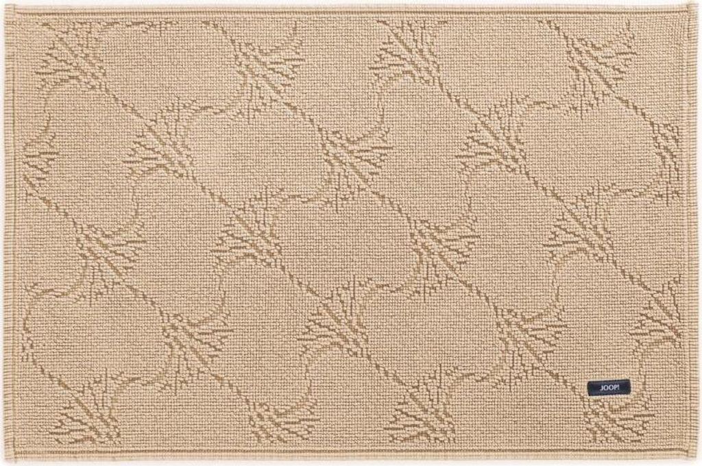 JOOP! Badteppich NEW CORNFLOWER  60 x  90 cm Farbe sand Produktbild 