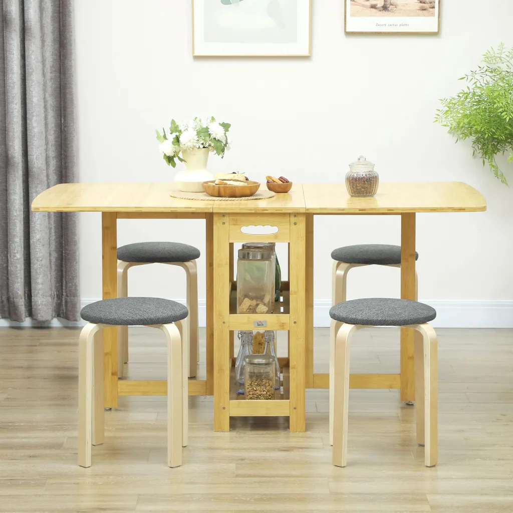 Tabourets Gris sans Dossier, la Solution Gain de Place pour Petits Espaces - 7