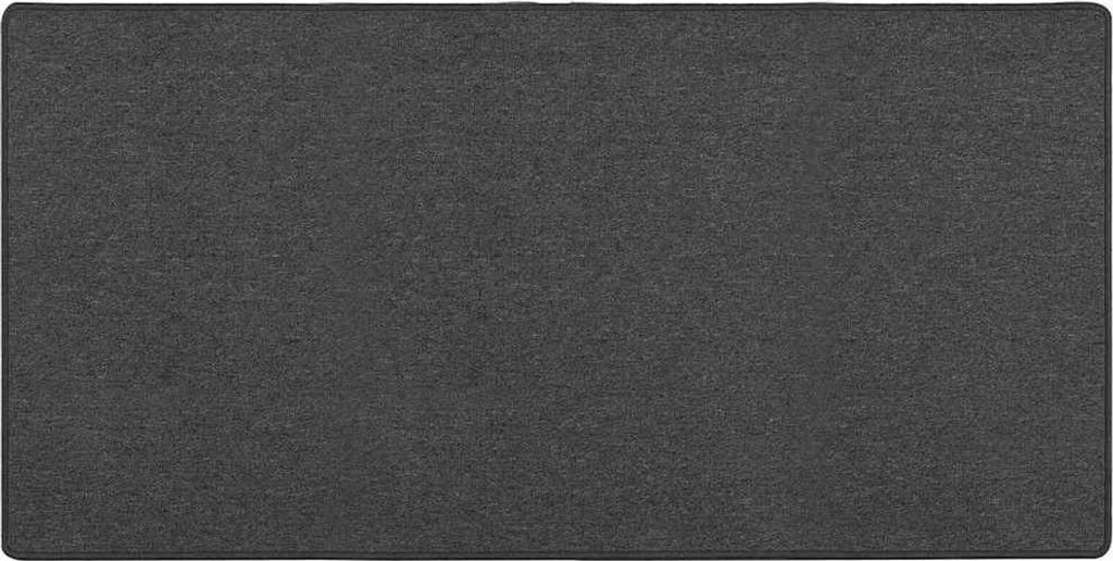 vidaXL Teppichläufer Dunkelgrau 100 x 200 cm 100% Polypropylen
