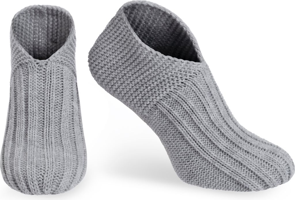 Knit Factory Miles Socken - Grau - 36-40