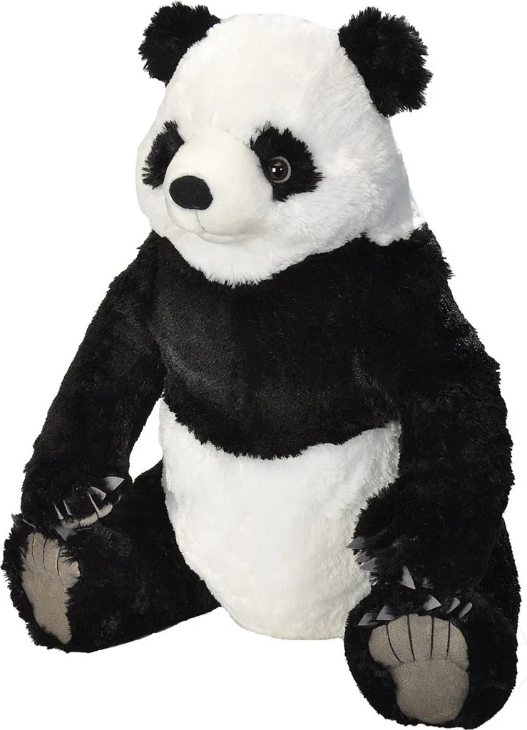 Coussin Peluche Panda Little Biggies - Cadeau Anniversaire Enfant Doux