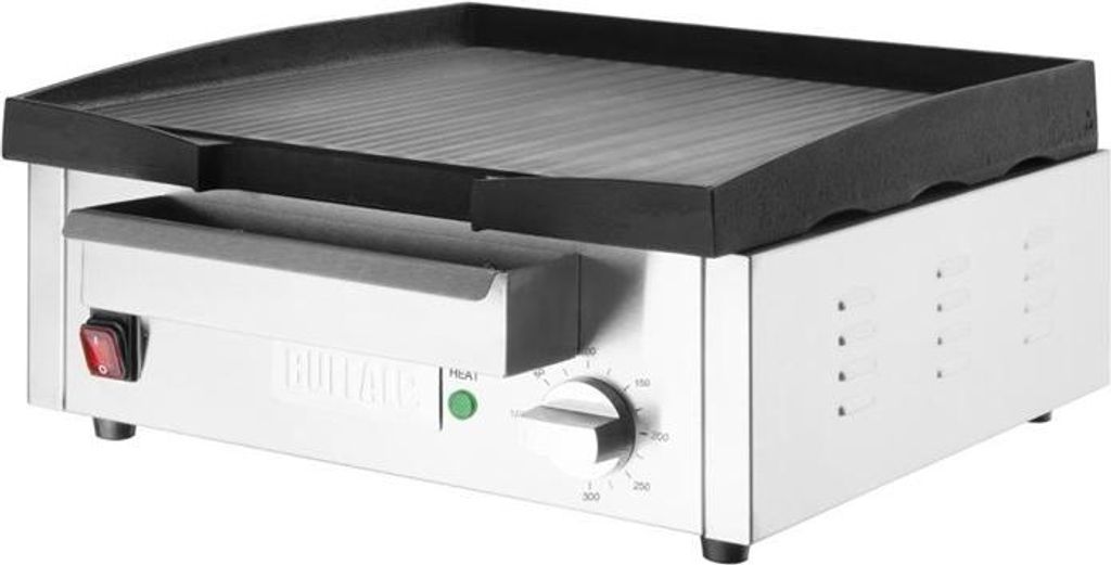 Buffalo Gusseisen Arbeitsplattengrill 1,8kW Produktbild 