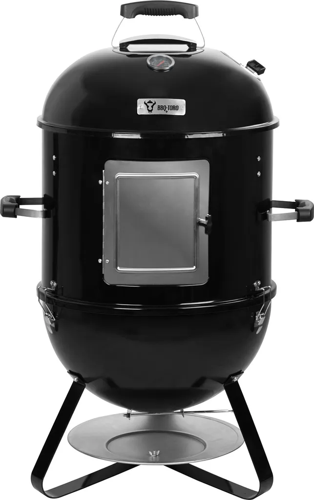 Fumoir multifonction 3 en 1 Ø 47 cm avec thermomètre et bac à feu