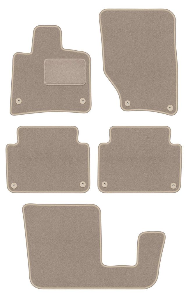 Tapis de sol en moquette pour Audi Q7 I 4L 2005-2015 (SUV) Image du produit 