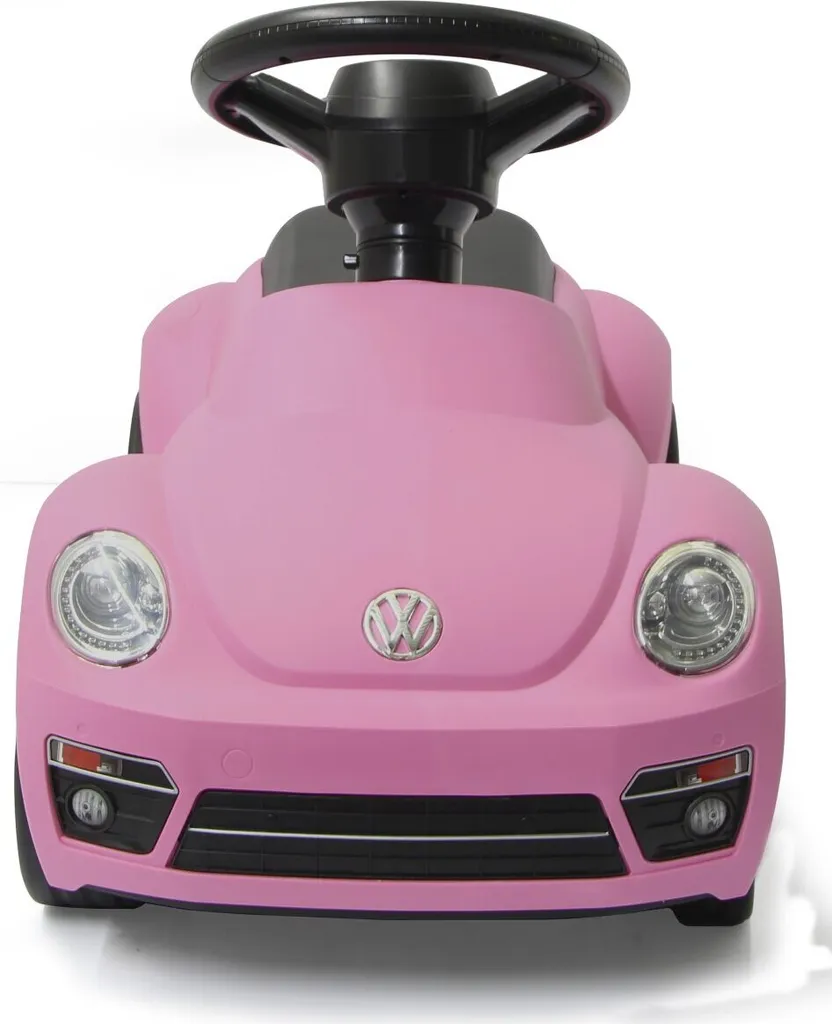 Voiture trotteur VW Beetle rose - Idéal pour apprendre à marcher bébé