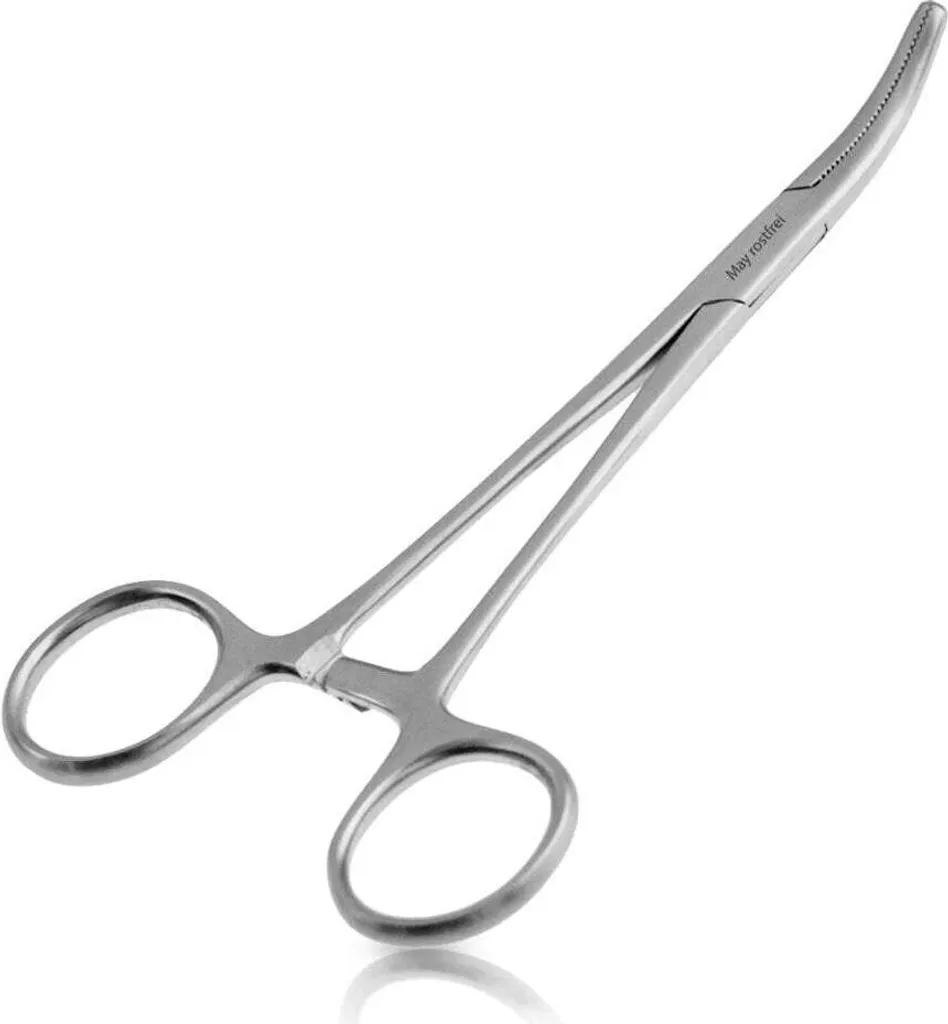 Pinza May 13cm con Blocco per Bijoux e Hobby Creativi - Inox